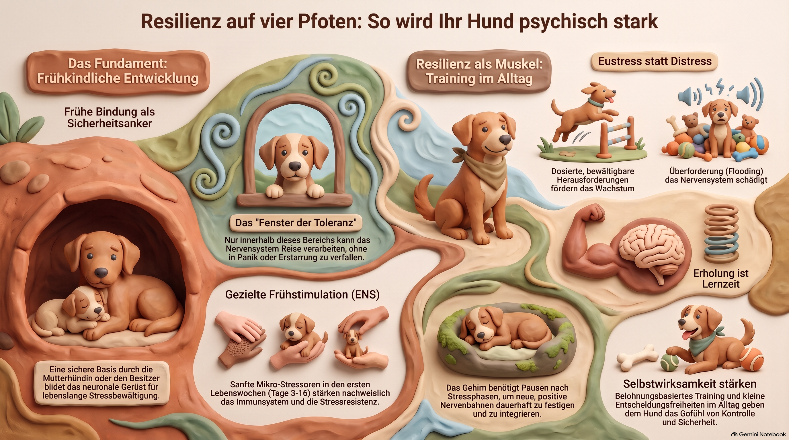 Resilienz auf vier Pfoten: Warum manche Hunde unerschütterlich sind – und wie wir das trainieren können
